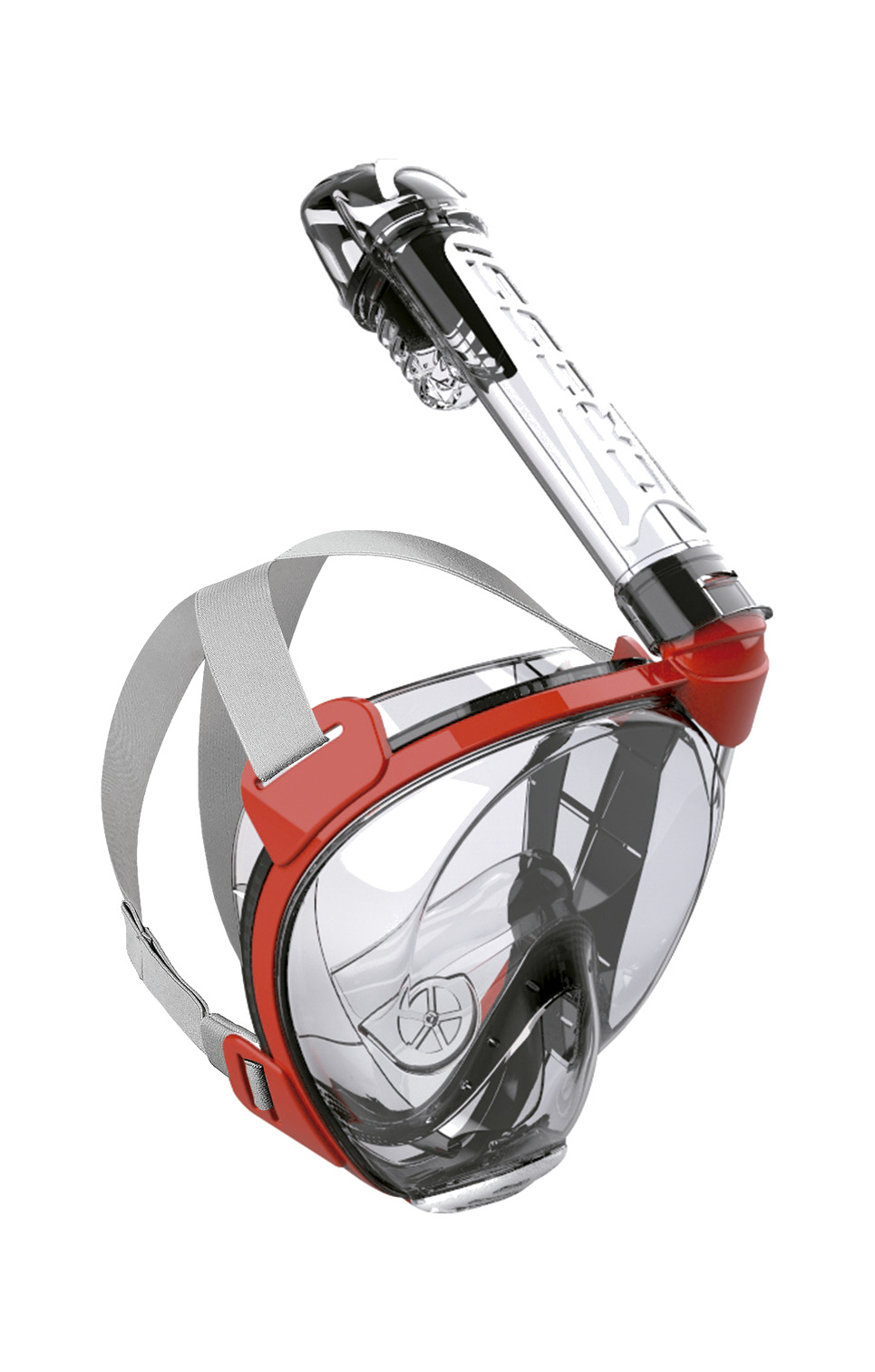 máscara facial integral duke para buceo y snorkel - cressi